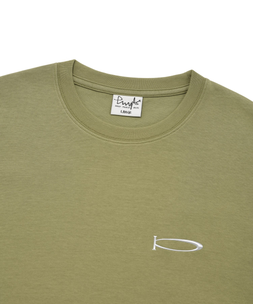 PHYSICAL DEPARTMENT（フィジカル デパートメント）の「クールコットンレギュラーフィット半袖Tシャツオリーブカーキ（Tシャツ/カットソー・レディース・その他・MEDIUM/X-LARGE/LARGE）」の3枚目の写真