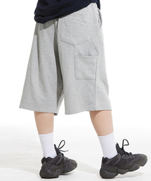LAB カーペンター ルーズフィット トレーニング ショートパンツ グレー