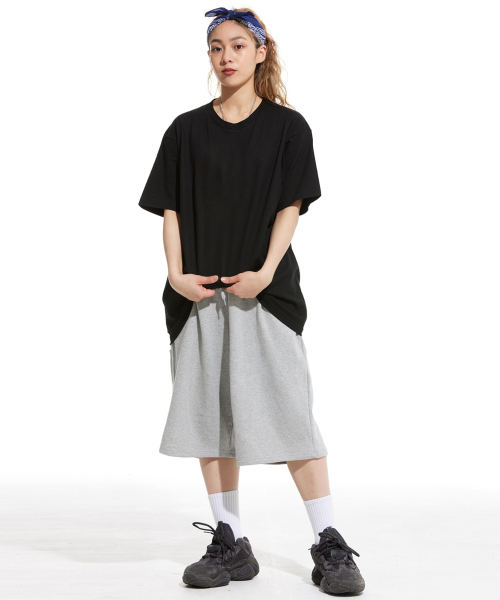 CREAM SODA LAB(クリームソーダラボ)の「LAB カーペンター ルーズフィット トレーニング ショートパンツ グレー(その他パンツ・メンズ・その他・LARGE/MEDIUM/X-LARGE)」の4枚目の写真