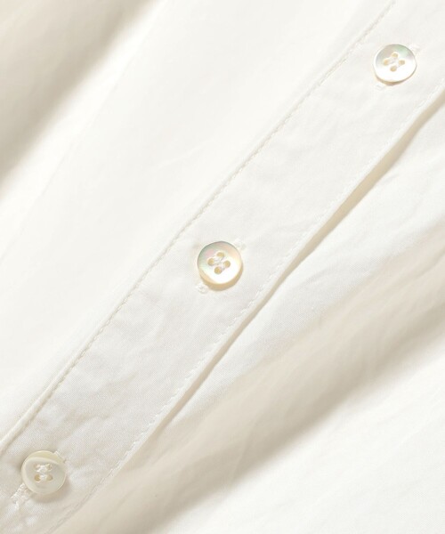 Ray BEAMS（レイビームス）の「ヨーク レイヤー オフショルダー ブラウス（シャツ/ブラウス・レディース・ホワイト/ブラック・ONE SIZE）」の11枚目の写真