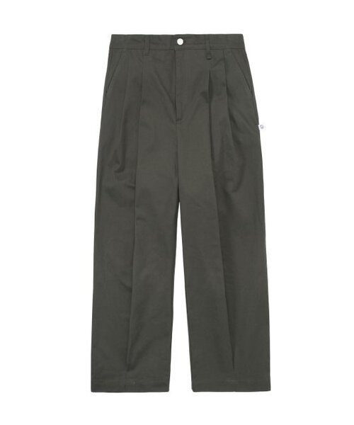 LORES(ロアス)の「Creased Wide Pants - Dark Olive(その他パンツ・レディース・その他・MEDIUM/LARGE)」の1枚目の写真