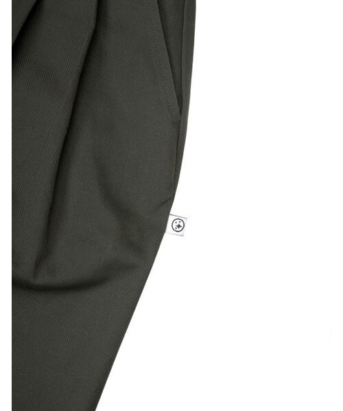 LORES(ロアス)の「Creased Wide Pants - Dark Olive(その他パンツ・レディース・その他・MEDIUM/LARGE)」の4枚目の写真