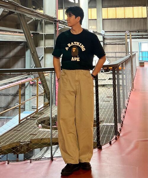 NOUN(ノウン)の「wide curved denim pants (black)(デニムパンツ・メンズ・その他・0/1/2)」の19枚目の写真