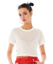 OTHER-worldly（アザーワールドリー）の「フリルTシャツ[ホワイト]（Tシャツ/カットソー）」