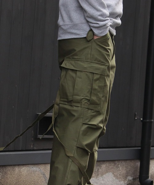 BACKYARD FAMILY（バックヤードファミリー）の「USタイプ M65パンツ Revival Model（カーゴパンツ・メンズ・ブラック/オリーブ・L/M/S/XL/XS）」の11枚目の写真