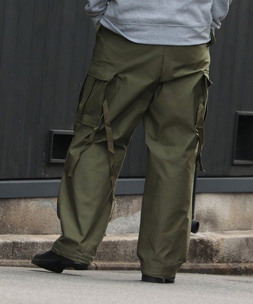 BACKYARD FAMILY（バックヤードファミリー）の「USタイプ M65パンツ Revival Model（カーゴパンツ・メンズ・ブラック/オリーブ・L/M/S/XL/XS）」の12枚目の写真