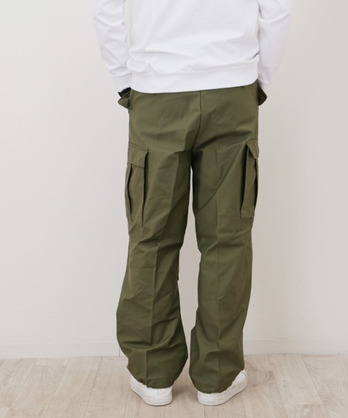 BACKYARD FAMILY（バックヤードファミリー）の「USタイプ M65パンツ Revival Model（カーゴパンツ・メンズ・ブラック/オリーブ・L/M/S/XL/XS）」の14枚目の写真