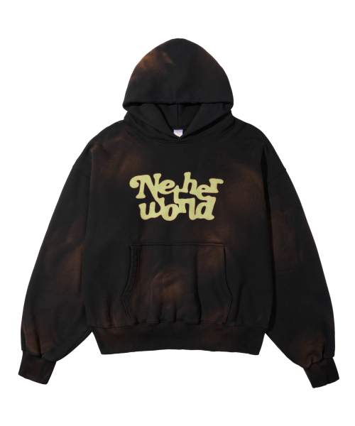 NETHERWORLD(ネザーワールド)の「ACID WASHED HOODIE BLACK(パーカー・レディース・その他・SMALL/MEDIUM/LARGE)」の1枚目の写真