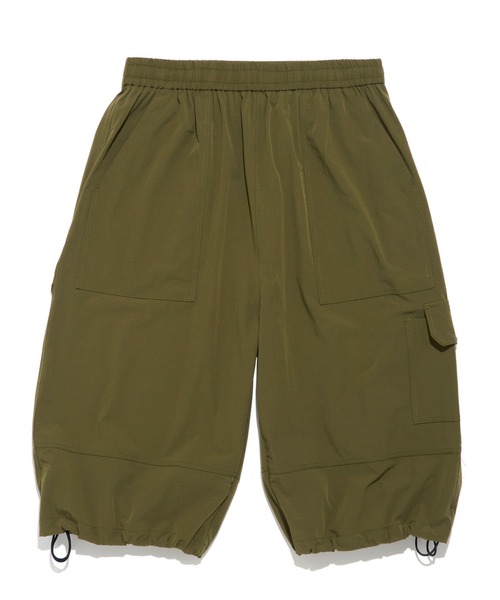 MAISON CLUB(メゾンクラブ)の「【MAISON CLUB】Odd Length Over Cargo Pants KKP/ 七分丈オーバーカーゴパンツ クロップドパンツ(カーゴパンツ・メンズ・ブラック/カーキ/グレー・M/XL/L)」の3枚目の写真