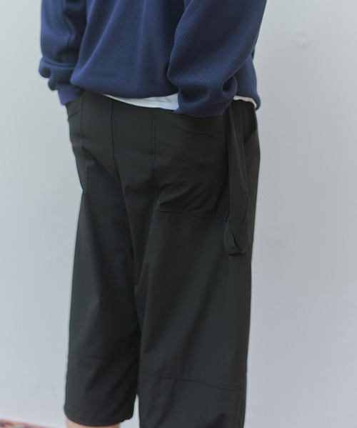 MAISON CLUB(メゾンクラブ)の「【MAISON CLUB】Odd Length Over Cargo Pants KKP/ 七分丈オーバーカーゴパンツ クロップドパンツ(カーゴパンツ・メンズ・ブラック/カーキ/グレー・M/XL/L)」の22枚目の写真