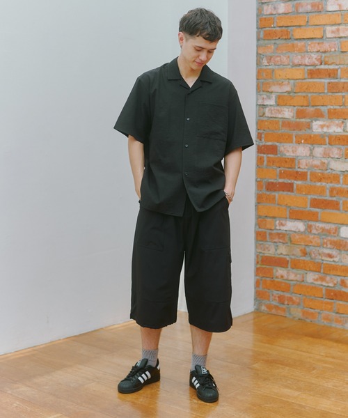 MAISON CLUB(メゾンクラブ)の「【MAISON CLUB】Odd Length Over Cargo Pants KKP/ 七分丈オーバーカーゴパンツ クロップドパンツ(カーゴパンツ・メンズ・ブラック/カーキ/グレー・M/XL/L)」の21枚目の写真