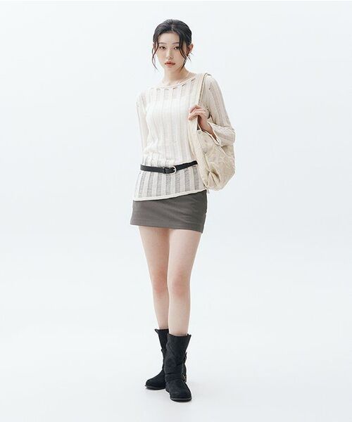 SAND MUSEUM（サンドミュージアム）の「CACTUS HOBO BAG [Butter Cream]（ショルダーバッグ・レディース・その他・FREE）」の12枚目の写真