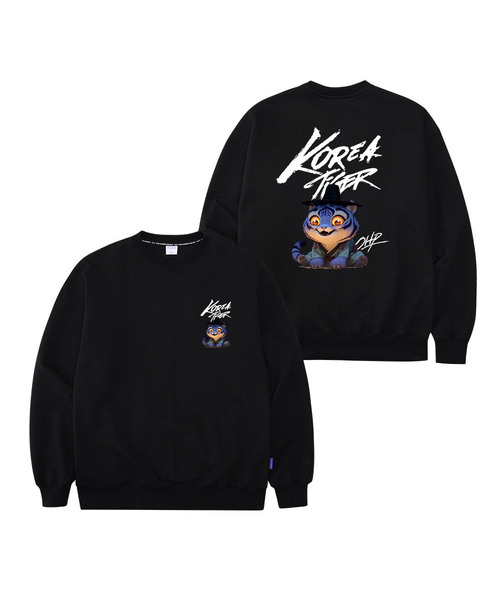 OHPxHARMONIA Joseon Tiger Overfit Heavy Man to Man 6