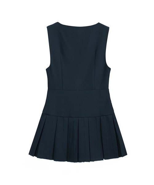 HYBERNAT(ハイバーナット)の「プリーツスカートスリムベストワンピース(ワンピース・レディース・その他・SMALL/MEDIUM/LARGE)」の12枚目の写真