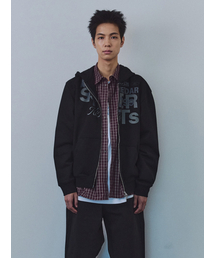 KIJUN MEN（キジュンメンズ）の「Grocery Hoodie Zip-up Black（パーカー）」