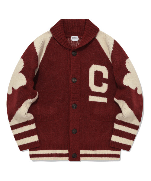 COVERNAT(カバーナット)の「Cロゴコウイチャンカーディガンレッド(カーディガン/ボレロ・レディース・その他・LARGE/MEDIUM/SMALL/X-LARGE)」の1枚目の写真