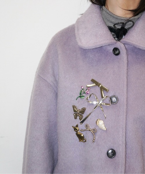 musubore（ムスボレ）の「【 select 】vintage like set ‘‘ribbon’’ / ブローチセット（ブローチ/コサージュ・レディース・シルバー・FREE）」の7枚目の写真