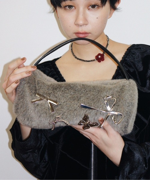 musubore（ムスボレ）の「【 select 】vintage like set ‘‘ribbon’’ / ブローチセット（ブローチ/コサージュ・レディース・シルバー・FREE）」の15枚目の写真