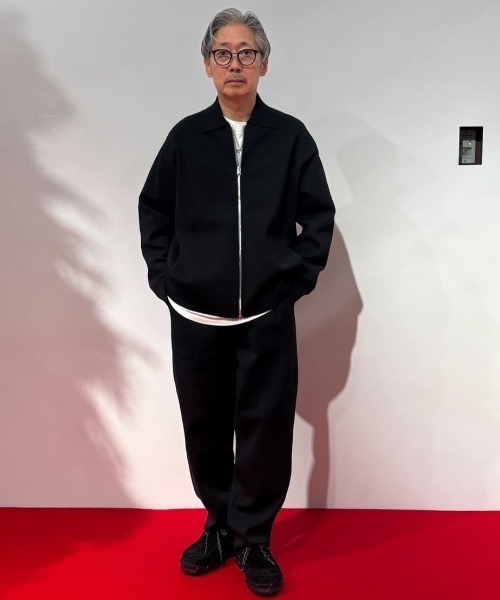 ESTNATION(エストネーション)の「ESTNATION / ミラノリブ シャツブルゾン(ブルゾン・メンズ・オフホワイト/ブラック・MEDIUM/LARGE)」の11枚目の写真