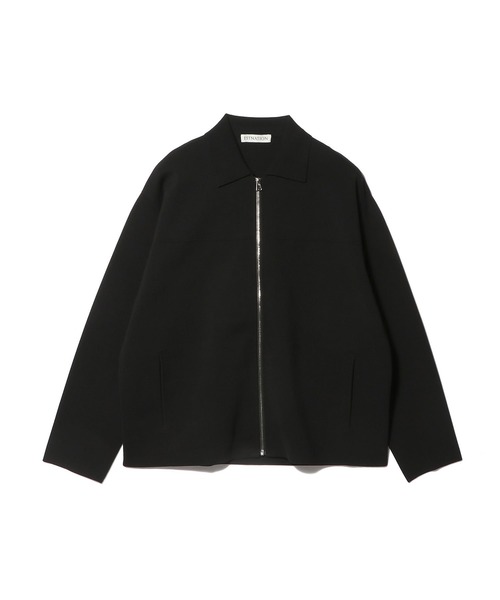 ESTNATION(エストネーション)の「ESTNATION / ミラノリブ シャツブルゾン(ブルゾン・メンズ・オフホワイト/ブラック・MEDIUM/LARGE)」の18枚目の写真