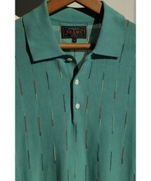 BEAMS PLUS | Knit Polo Kasuri Stripe(ポロシャツ)