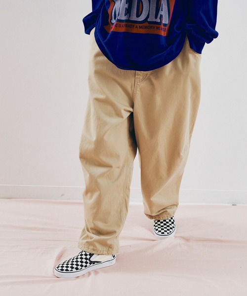 RNA（アールエヌエー）の「R4122 イージーＢＩＧペインター（チノパンツ・レディース・ベージュ/グレー・MEDIUM）」の21枚目の写真