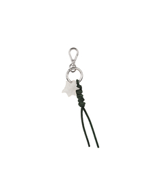 LOWOOL（ロウル）の「White struggle green keyring（キーケース/キーアクセサリー）」