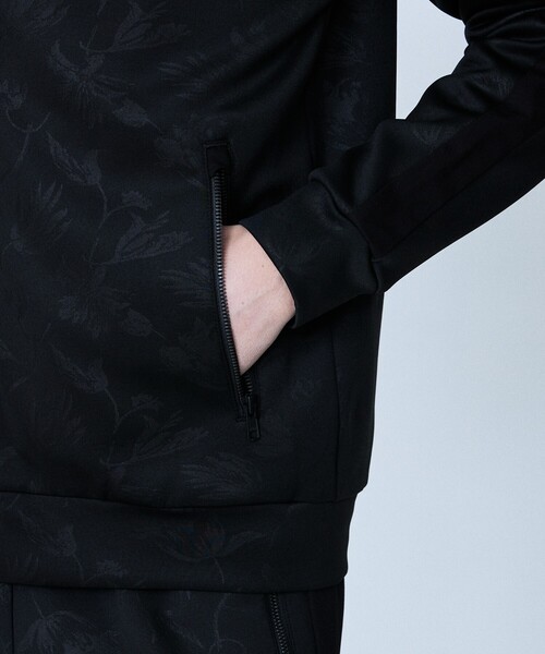 5351 POUR LES HOMMES（ゴーサンゴーイチプールオム）の「【セットアップ対応】リーフ柄　ジップ パーカー（パーカー・メンズ・ブラック/ライトグレー・46/44/50/48）」の10枚目の写真