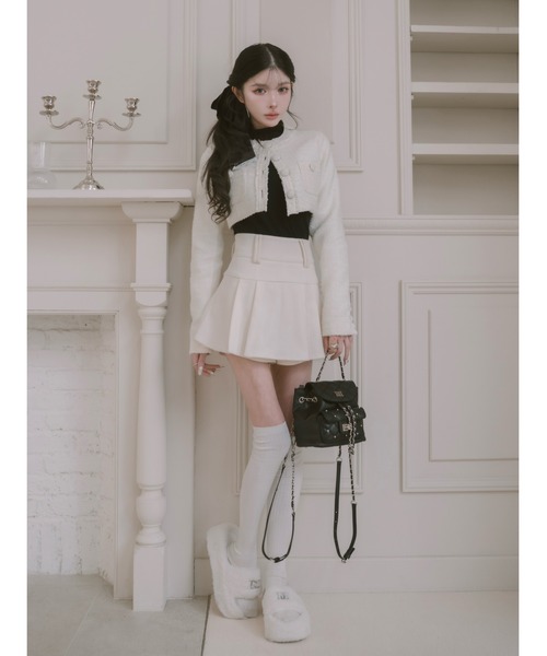 リュクスツイードショートジャケット（その他アウター）｜Darich