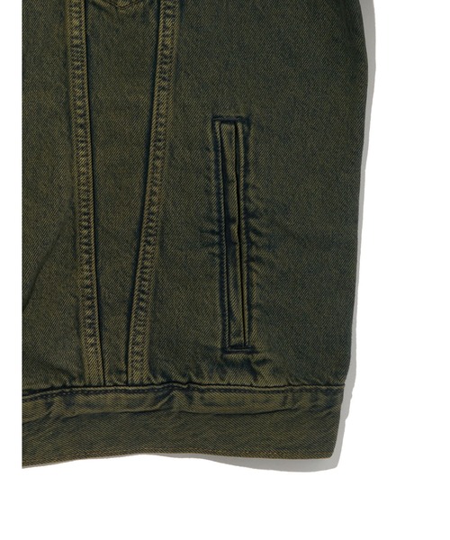 Levi's（リーバイス）の「Levi's/リーバイス TYPEⅢ リラックスフィット トラッカージャケット（デニムジャケット・メンズ・グリーン・XL/L/M/S）」の6枚目の写真