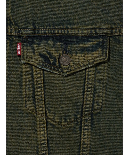 Levi's（リーバイス）の「Levi's/リーバイス TYPEⅢ リラックスフィット トラッカージャケット（デニムジャケット・メンズ・グリーン・XL/L/M/S）」の7枚目の写真