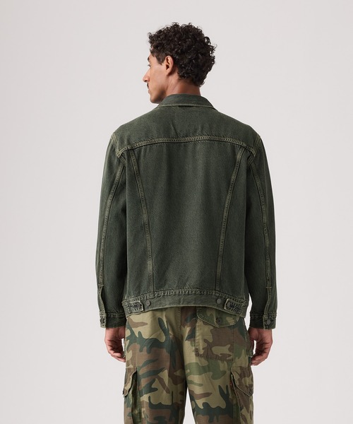 Levi's（リーバイス）の「Levi's/リーバイス TYPEⅢ リラックスフィット トラッカージャケット（デニムジャケット・メンズ・グリーン・XL/L/M/S）」の9枚目の写真