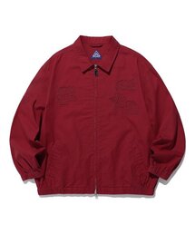 ISTKUNST（イストクンスト）の「WASHED ZIP-UP WORK JACKET_RED(IK2ESMJ200A)（その他アウター）」