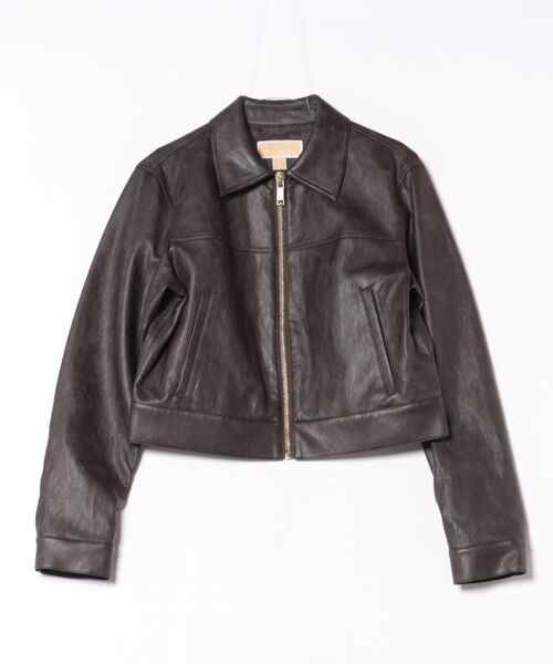 セール】フロントジップ フォーレザー ジャケット（ライダース