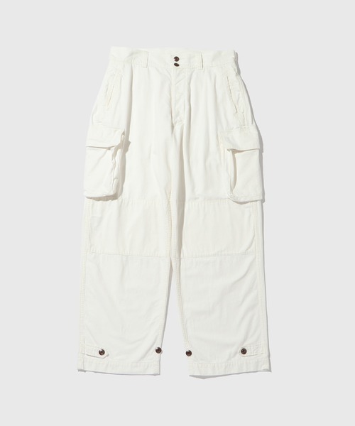 ADAM ET ROPE'（アダムエロペ）の「ヴィンテージライク M47 カーゴパンツ（カーゴパンツ・メンズ・ブラック/オリーブ/オフホワイト・L/M）」の2枚目の写真