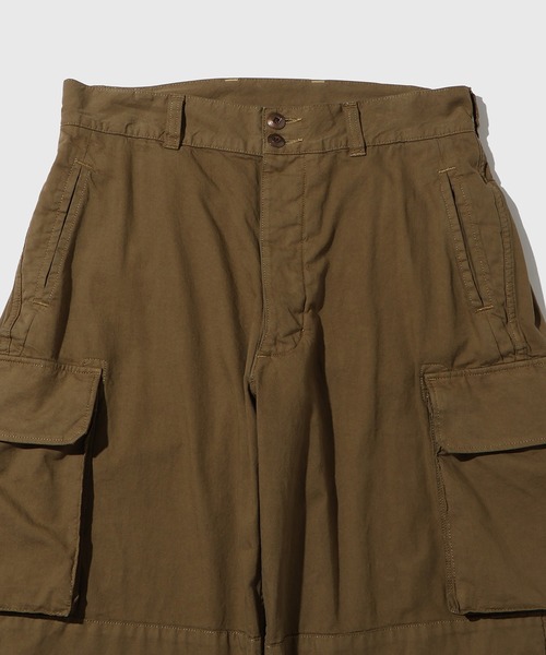 ADAM ET ROPE'（アダムエロペ）の「ヴィンテージライク M47 カーゴパンツ（カーゴパンツ・メンズ・ブラック/オリーブ/オフホワイト・L/M）」の4枚目の写真