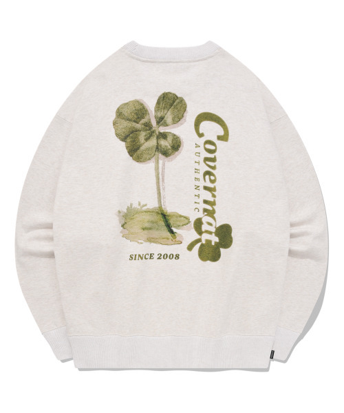 COVERNAT(カバーナット)の「クローバースウェットオートミール(スウェット・レディース・その他・L/M/S/XL)」の2枚目の写真