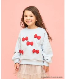 Lycee mine | 【サンリオキャラクターズ】【どちらが前でもOK】【速乾裏毛】ハローキティ立体リボン付きスウェット(スウェット)