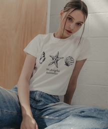 ミッドナイトサマーTシャツ_ホワイト