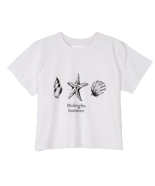 HARDCORE HAPPINESS(ハードコアハピネス)の「ミッドナイトサマーTシャツ_ホワイト(Tシャツ/カットソー・レディース・その他・FREE)」の2枚目の写真