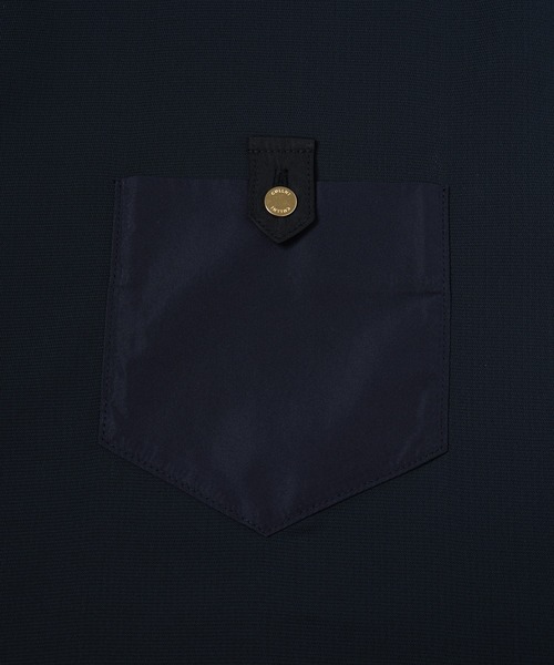 CULLNI(クルニ)の「Dry Stretch Cloth Contrast Panel Short Sleeve Pullover(Tシャツ/カットソー・メンズ・ブラウン/ブラック/ネイビー・2/1/0)」の11枚目の写真