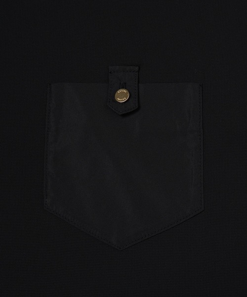 CULLNI(クルニ)の「Dry Stretch Cloth Contrast Panel Short Sleeve Pullover(Tシャツ/カットソー・メンズ・ブラウン/ブラック/ネイビー・2/1/0)」の15枚目の写真
