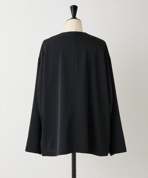 LIVETART（リヴェタート）の「《LIVETART》ストレッチツイルジャケット（その他アウター・レディース・キャメル/ネイビー/ブラック・FREE）」の6枚目の写真