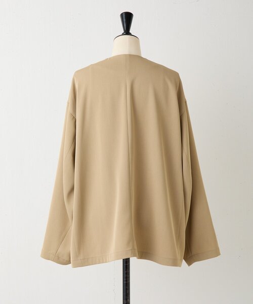 LIVETART（リヴェタート）の「《LIVETART》ストレッチツイルジャケット（その他アウター・レディース・キャメル/ネイビー/ブラック・FREE）」の10枚目の写真