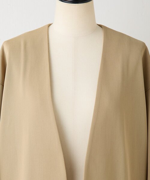 LIVETART（リヴェタート）の「《LIVETART》ストレッチツイルジャケット（その他アウター・レディース・キャメル/ネイビー/ブラック・FREE）」の12枚目の写真