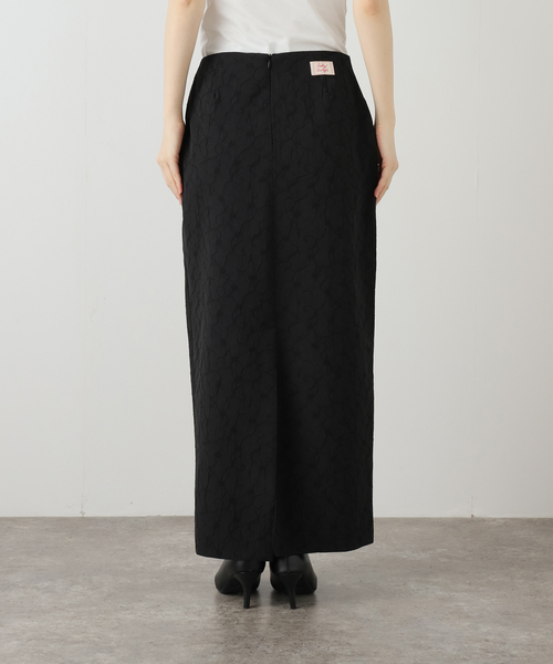 U by SPICK&SPAN（ユーバイスピックアンドスパン）の「【OURSAALTY / アワソルティ】Vine Forest Long SK（スカート・レディース・ブラック・SMALL）」の12枚目の写真