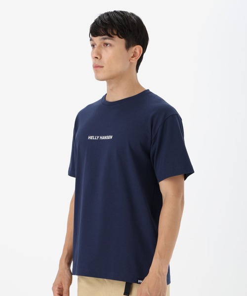 HELLY HANSEN(ヘリーハンセン)の「【HELLY HANSEN】S/S HELLY HANSEN Logo Tee(Tシャツ/カットソー・メンズ・ライム/ホワイト/ブラック/ネイビー・MEDIUM/X-LARGE/LARGE)」の14枚目の写真