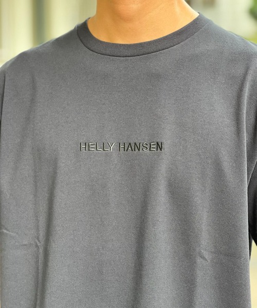 HELLY HANSEN(ヘリーハンセン)の「【HELLY HANSEN】S/S HELLY HANSEN Logo Tee(Tシャツ/カットソー・メンズ・ライム/ホワイト/ブラック/ネイビー・MEDIUM/X-LARGE/LARGE)」の7枚目の写真