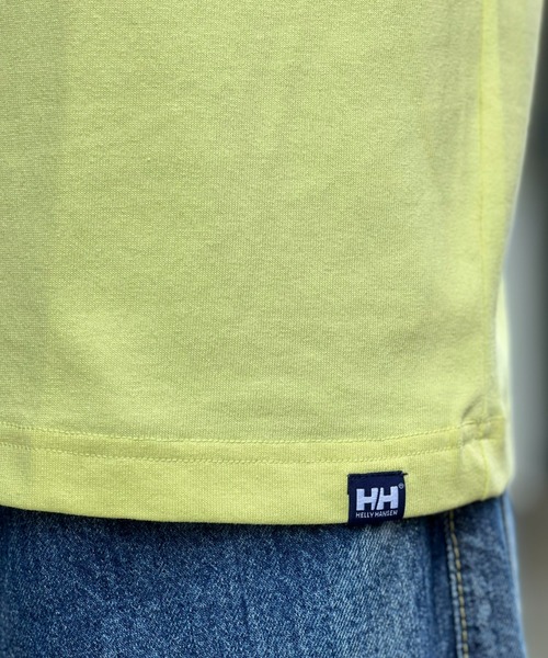 HELLY HANSEN(ヘリーハンセン)の「【HELLY HANSEN】S/S HELLY HANSEN Logo Tee(Tシャツ/カットソー・メンズ・ライム/ホワイト/ブラック/ネイビー・MEDIUM/X-LARGE/LARGE)」の10枚目の写真