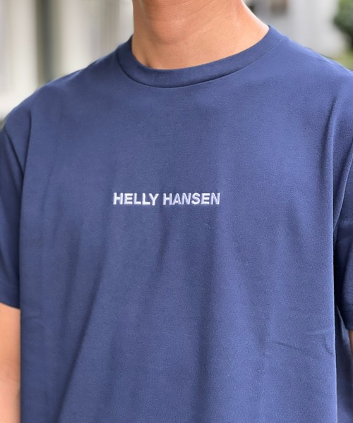 HELLY HANSEN(ヘリーハンセン)の「【HELLY HANSEN】S/S HELLY HANSEN Logo Tee(Tシャツ/カットソー・メンズ・ライム/ホワイト/ブラック/ネイビー・MEDIUM/X-LARGE/LARGE)」の11枚目の写真